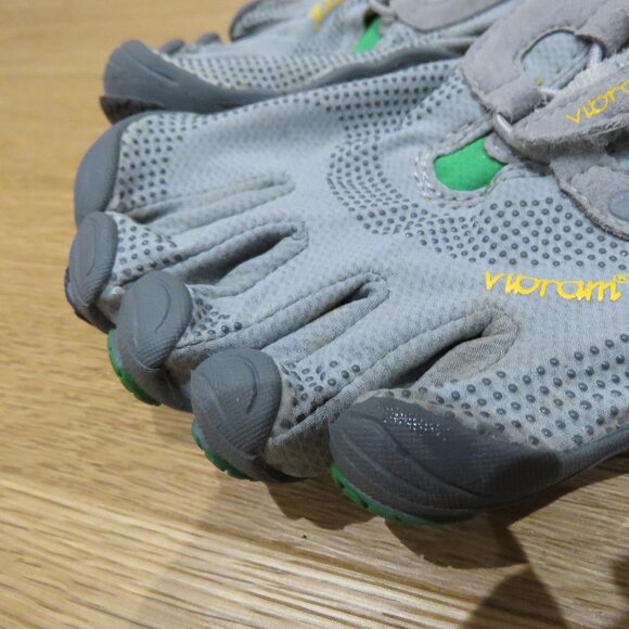 VIBRAM FIVEFINGERS Bikila LS Barefoot Training Running Shoes in Gray Green US 9 - Picture 5 of 13